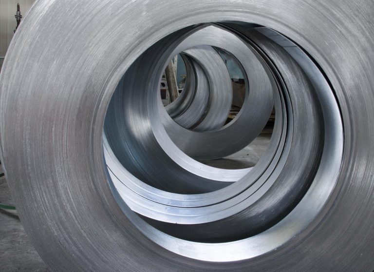 What are steel coils  scaled